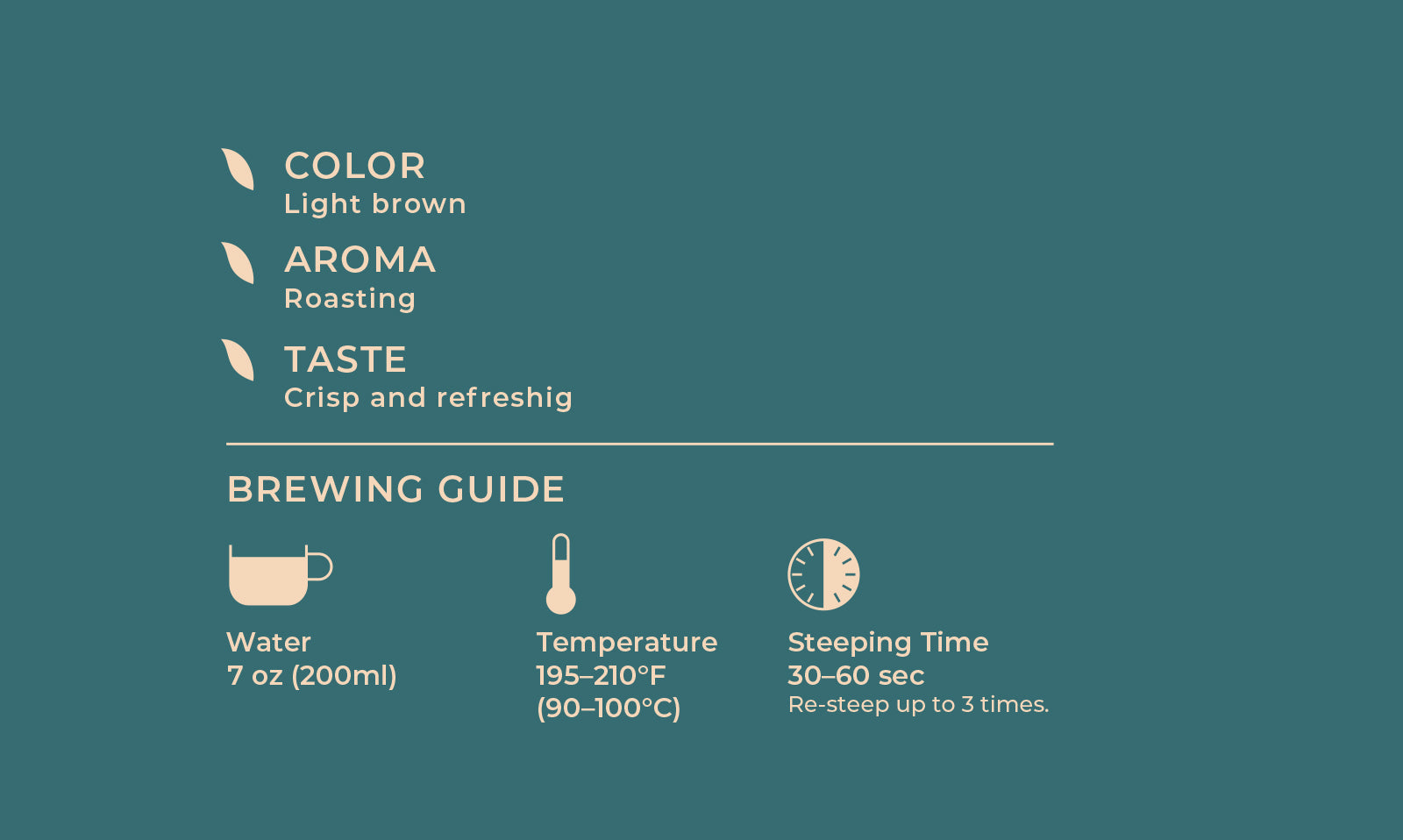 Hojicha Color Hojicha Aroma Hojicha Taste Hojicha Brewing Guide